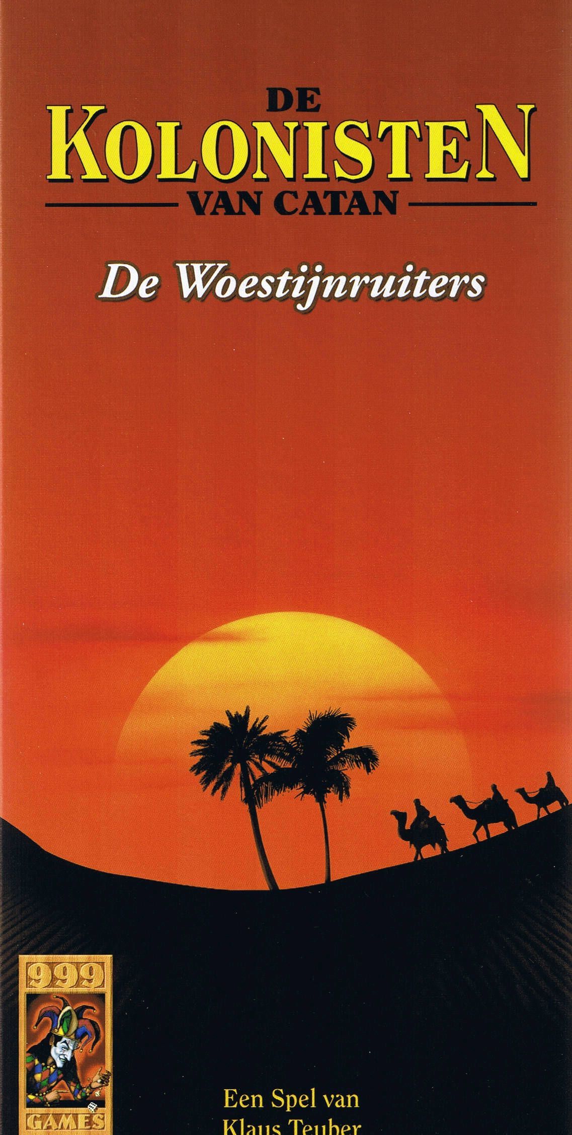 De Kolonisten van Catan: De Woestijnruiters box art