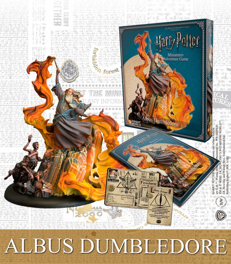 Harry Potter Miniatures Adventure Game: Albus Dumbledore Expansion