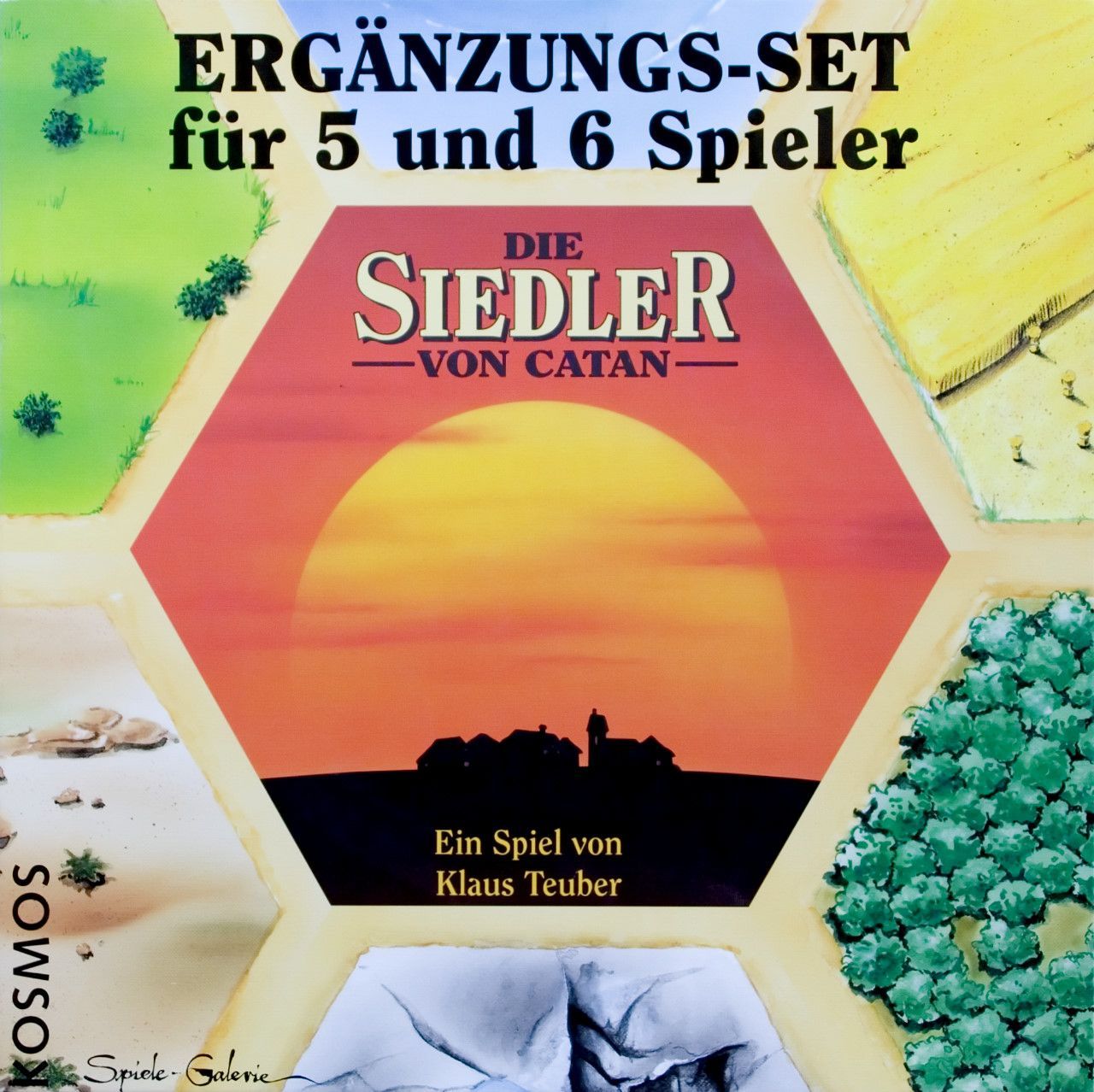 Die Siedler von Catan Ergänzungs-Set für 5 und 6 Spieler uitbreiding