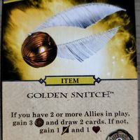 Harry Potter: Hogwarts Battle – Defence Against the Dark Arts: Golden Snitch Promo Card