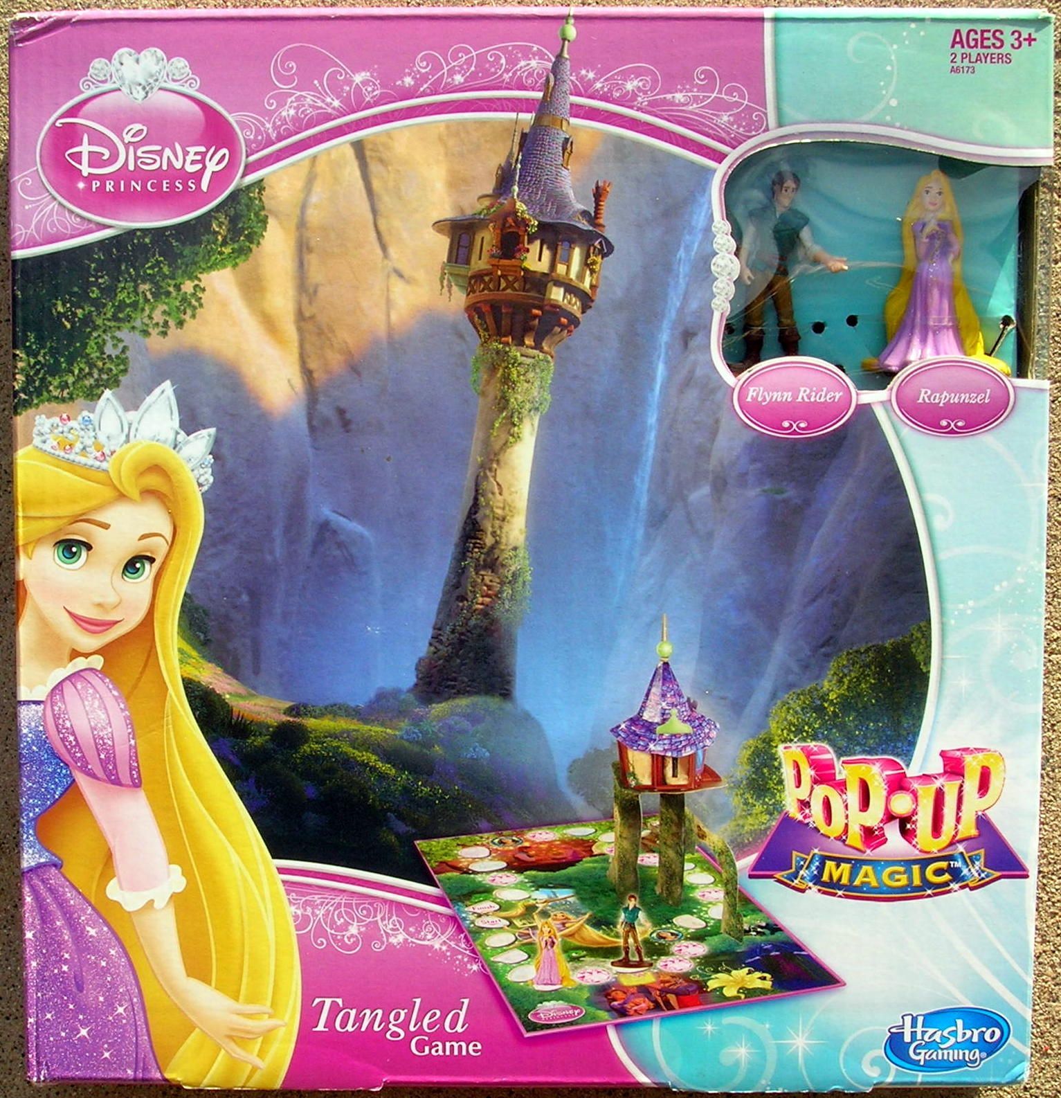 Disney Princess Pop-Up Magic Tangled Game cover