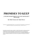 RPG Item: PER1-08: Promises to Keep