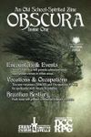 Issue: Obscura (Issue One - May 2019)