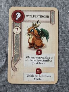 3 Chapters: Wolpertinger Promo Card