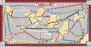 Canary Islands (fan expansion for Ticket to Ride)