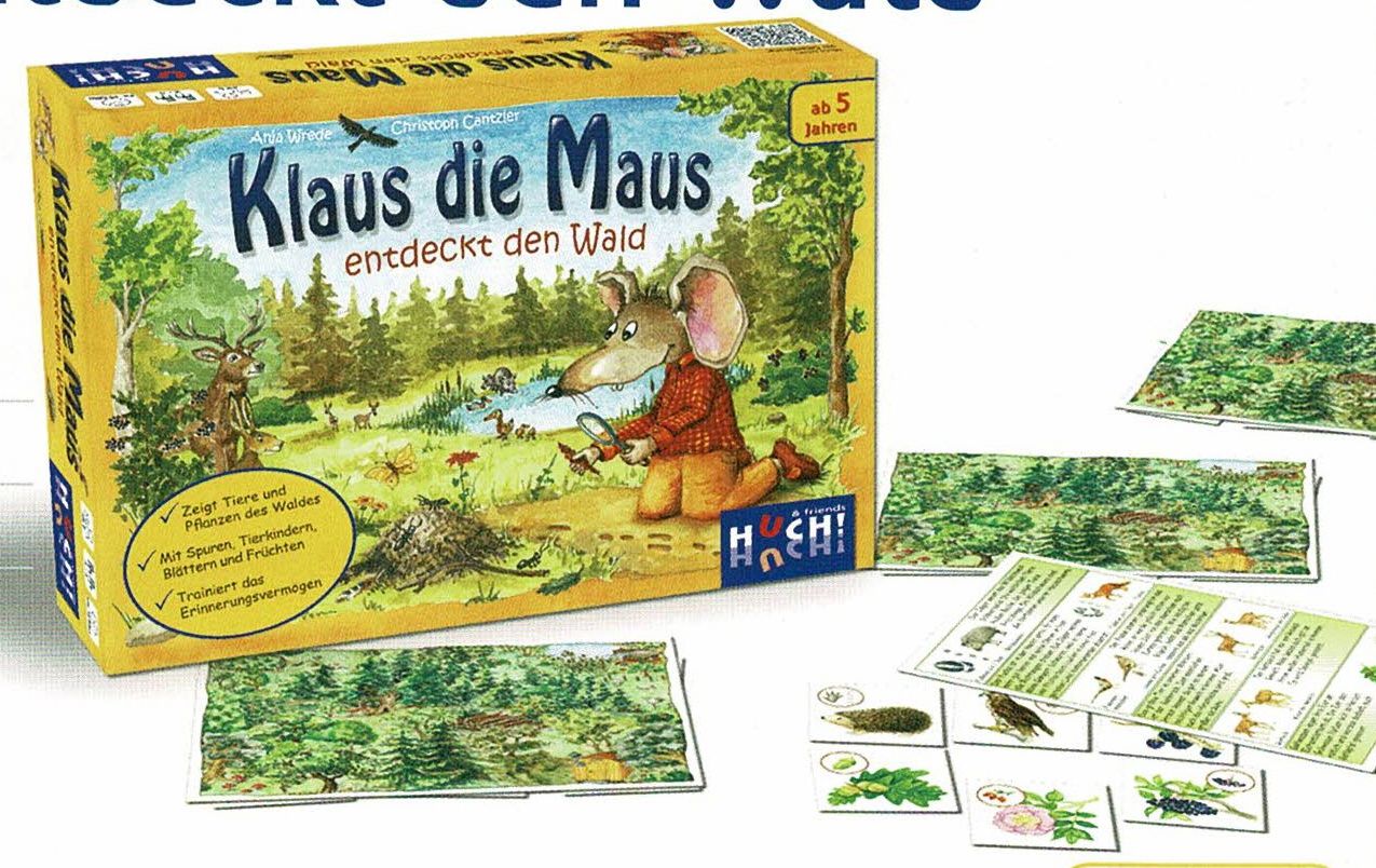 Klaus die Maus entdeckt den Wald cover art