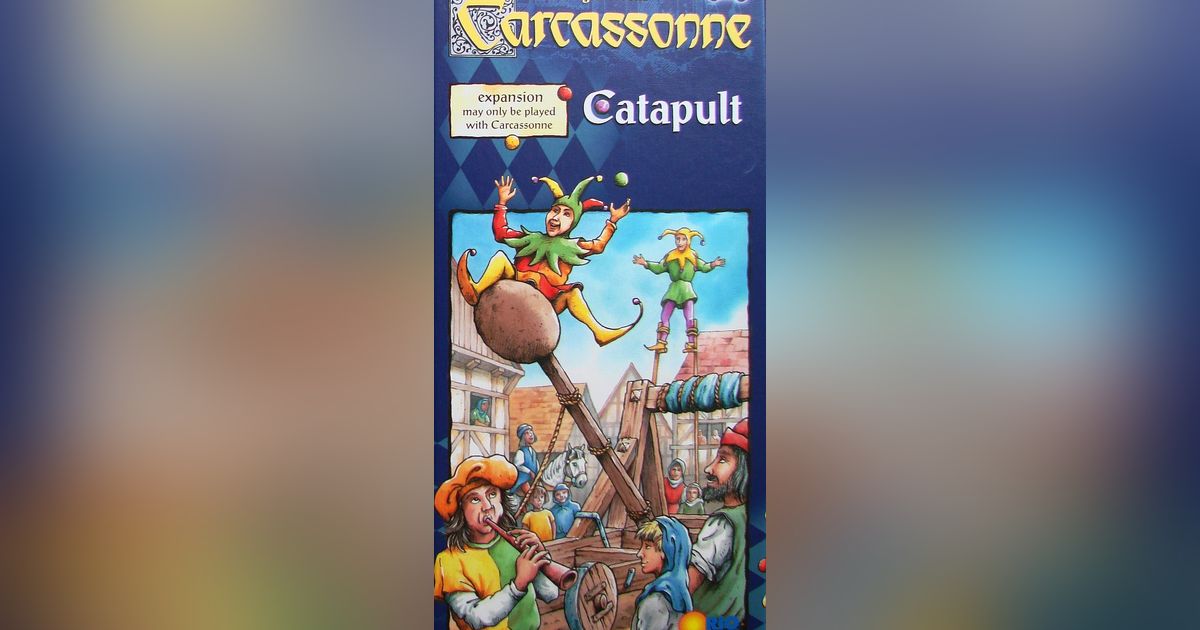 Ongeëvenaard het laatste band Carcassonne: Expansion 7 – The Catapult | Board Game | BoardGameGeek