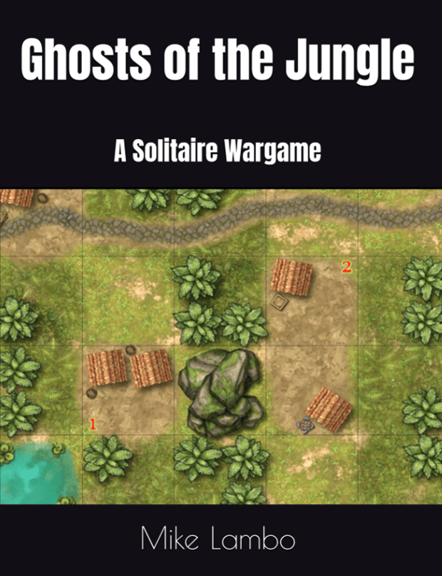 Coperta Ghosts of the Jungle: A Solitaire Wargame