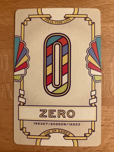 ma★ Zero Card - 3 Numbers? | BoardGameGeek