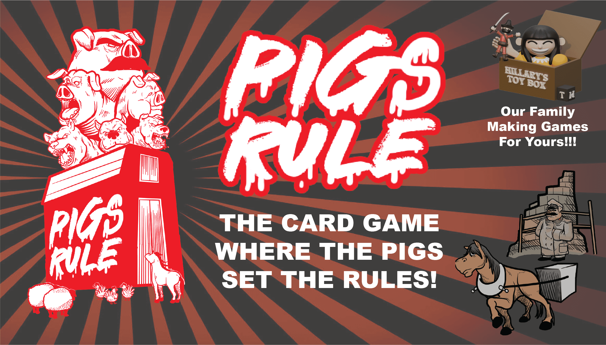 Cover art for Pigs Rule!