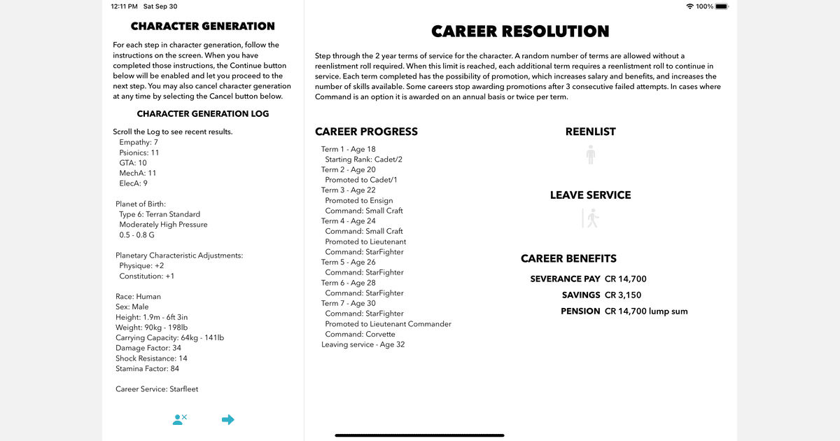 Step by Step Space Opera Characters App Development BoardGameGeek
