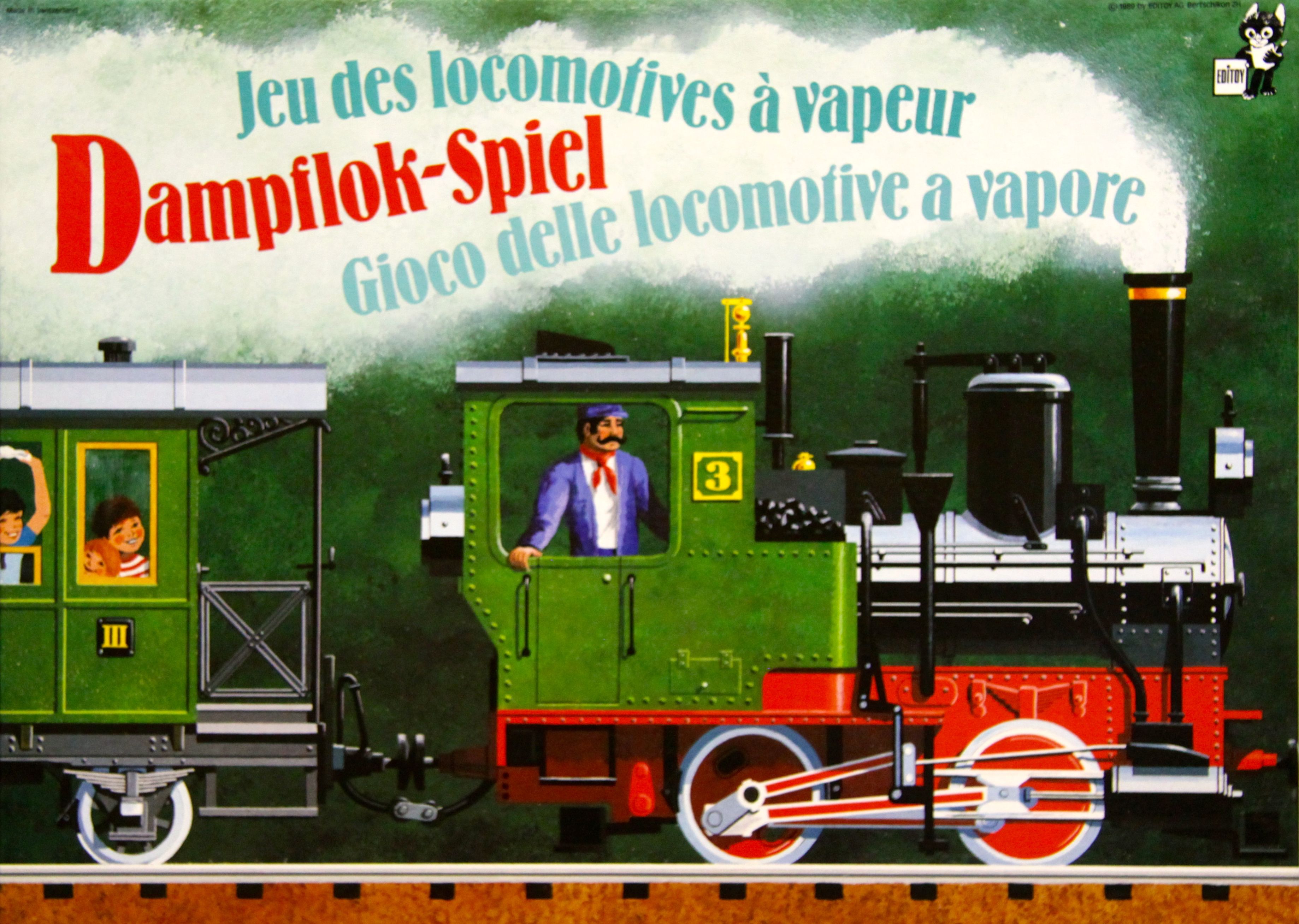 Dampflok-Spiel