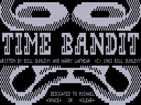 Video Game: Time Bandit