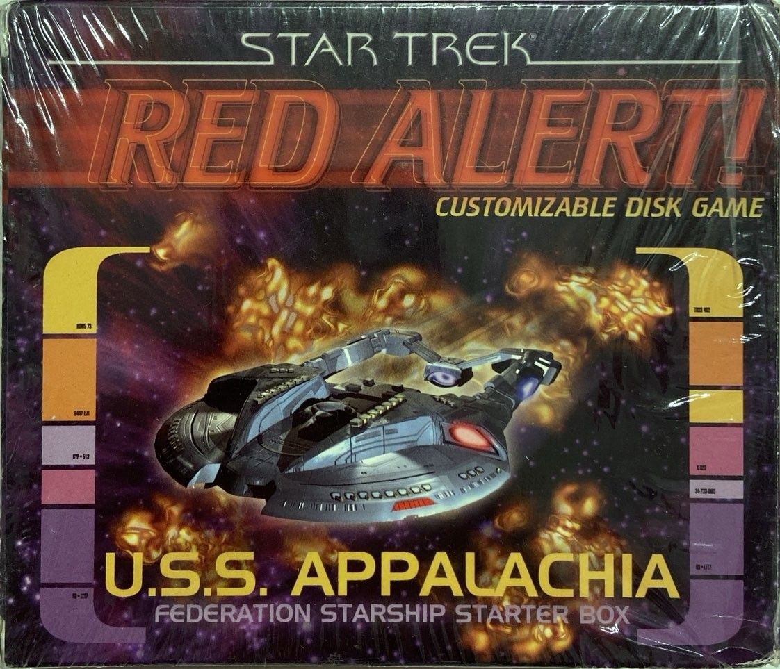 Star Trek Red Alert! U.S.S. Appalachia Federation Starship Starter Box
