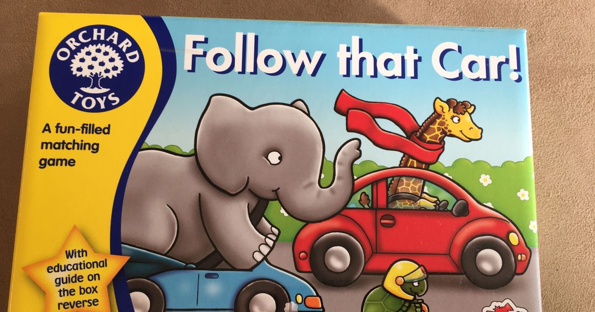 Follow that Car Board Game BoardGameGeek