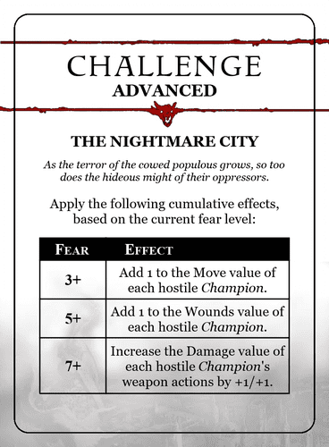 Warhammer Quest: Cursed City - Boîte Complète SANS Figurines (règles, Plateaux, Cartes, Dés)