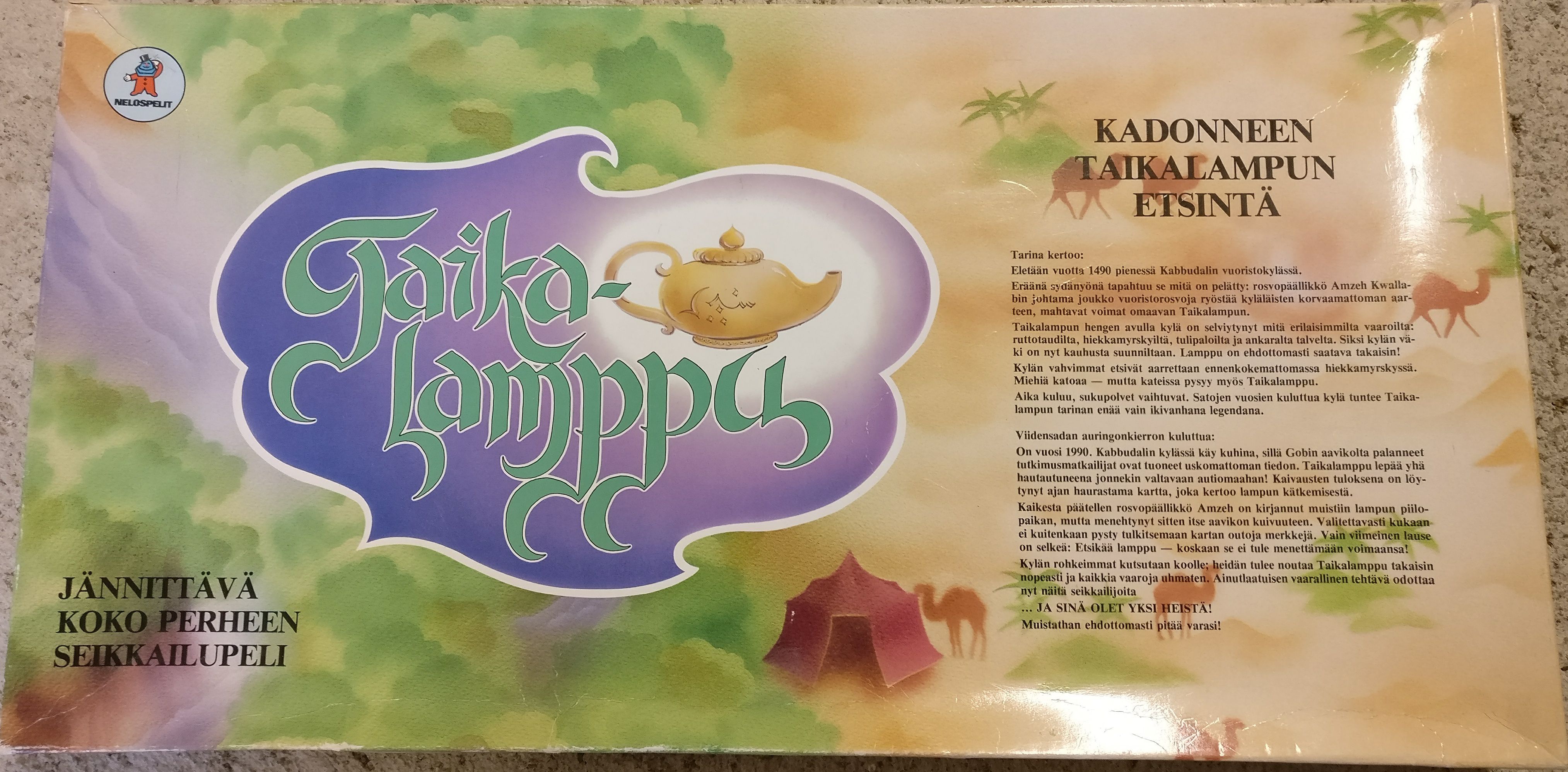 Taikalamppu: Kadonneen taikalampun etsintä