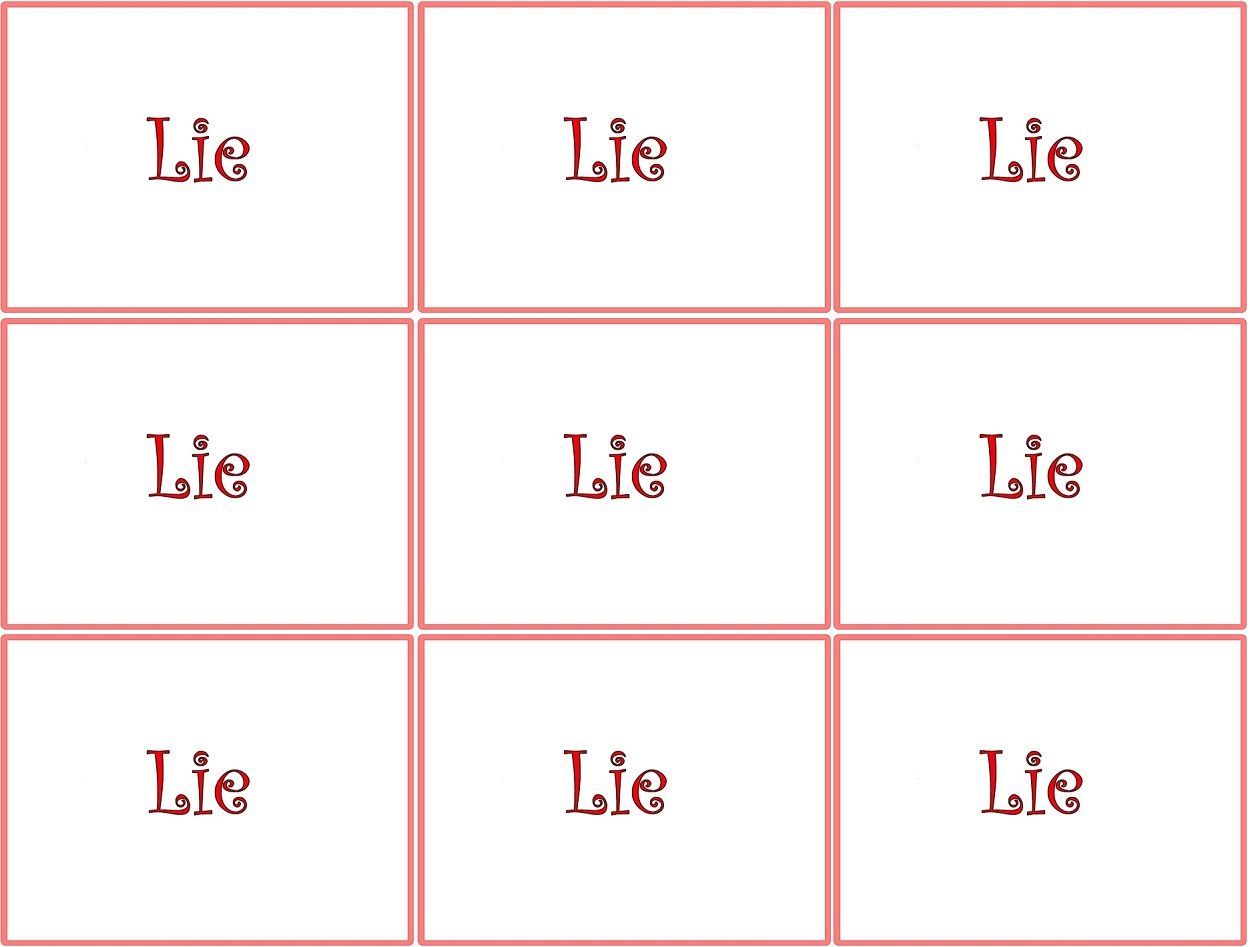 Tell Me No Lies