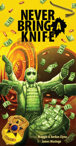 Never Bring A Knife box art