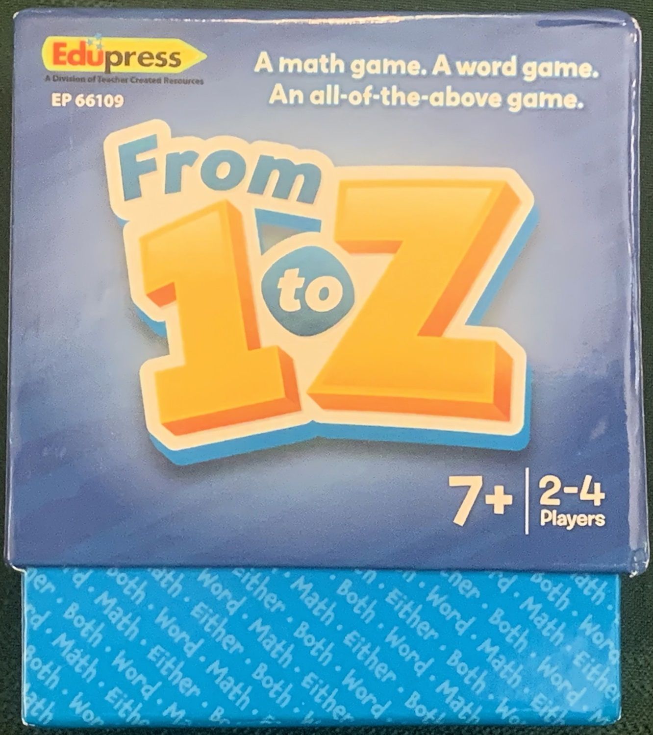 Cover art for From 1 to Z