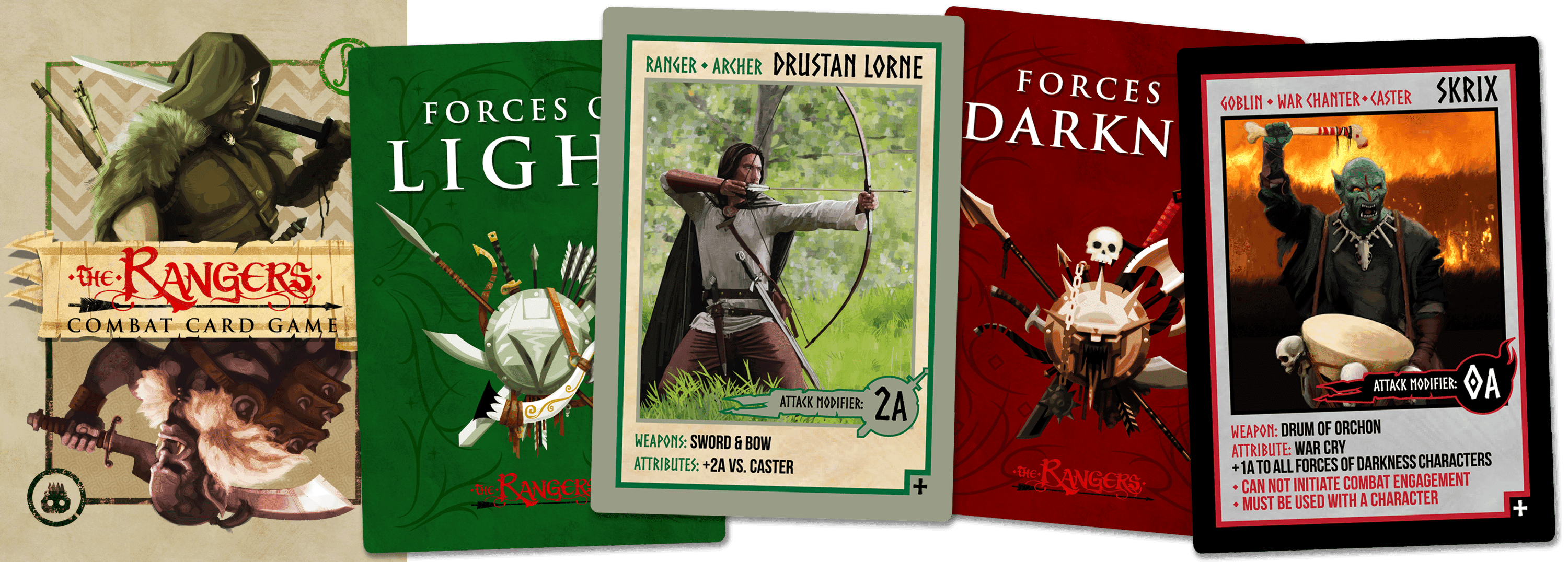 The Rangers Combat Card Game