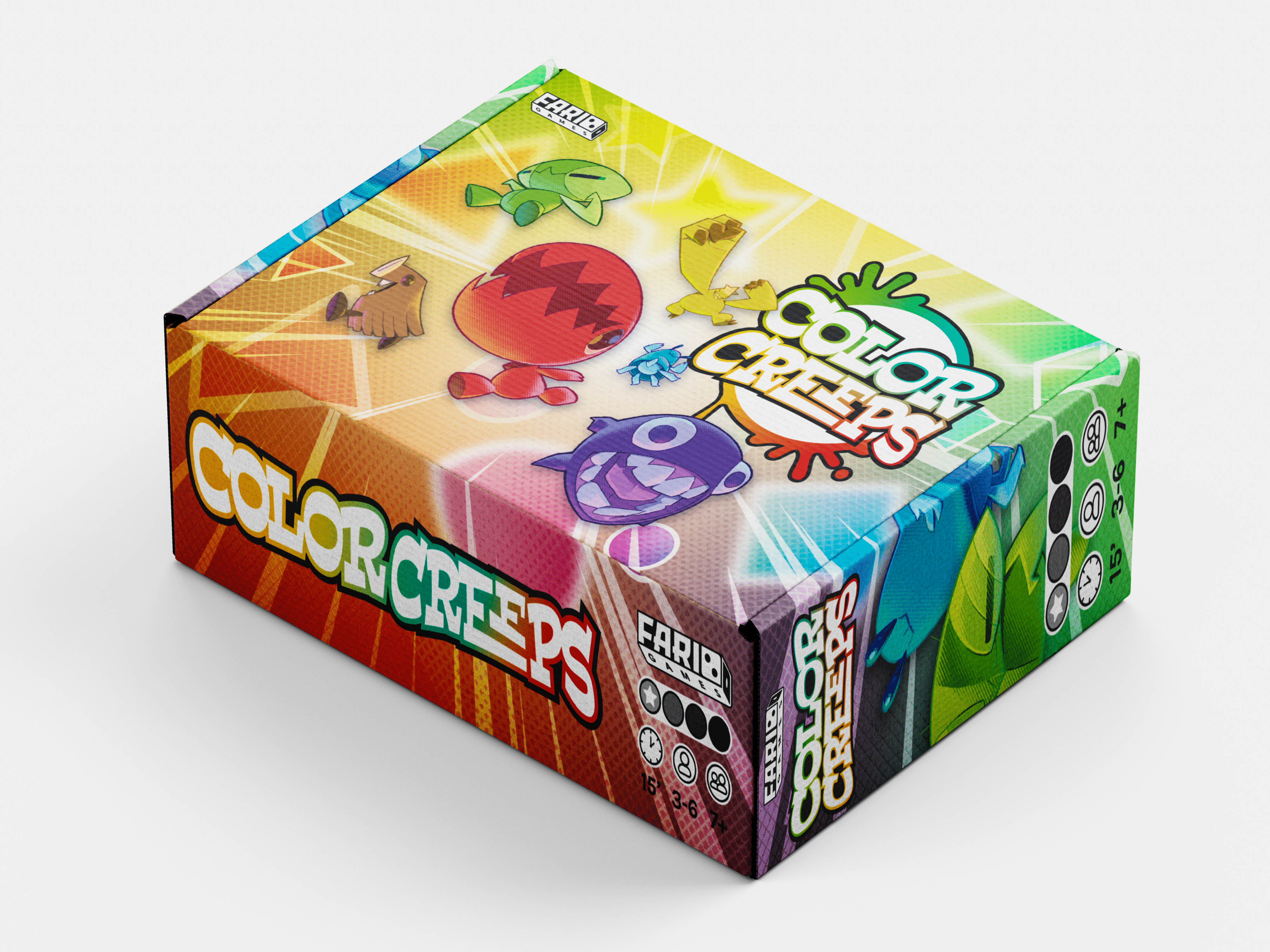 Cover art for Color Creeps
