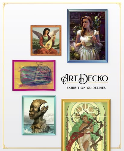 Assemble the Right Collection of Gold and Paintings in Art Decko