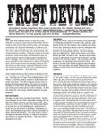 RPG Item: Frost Devils