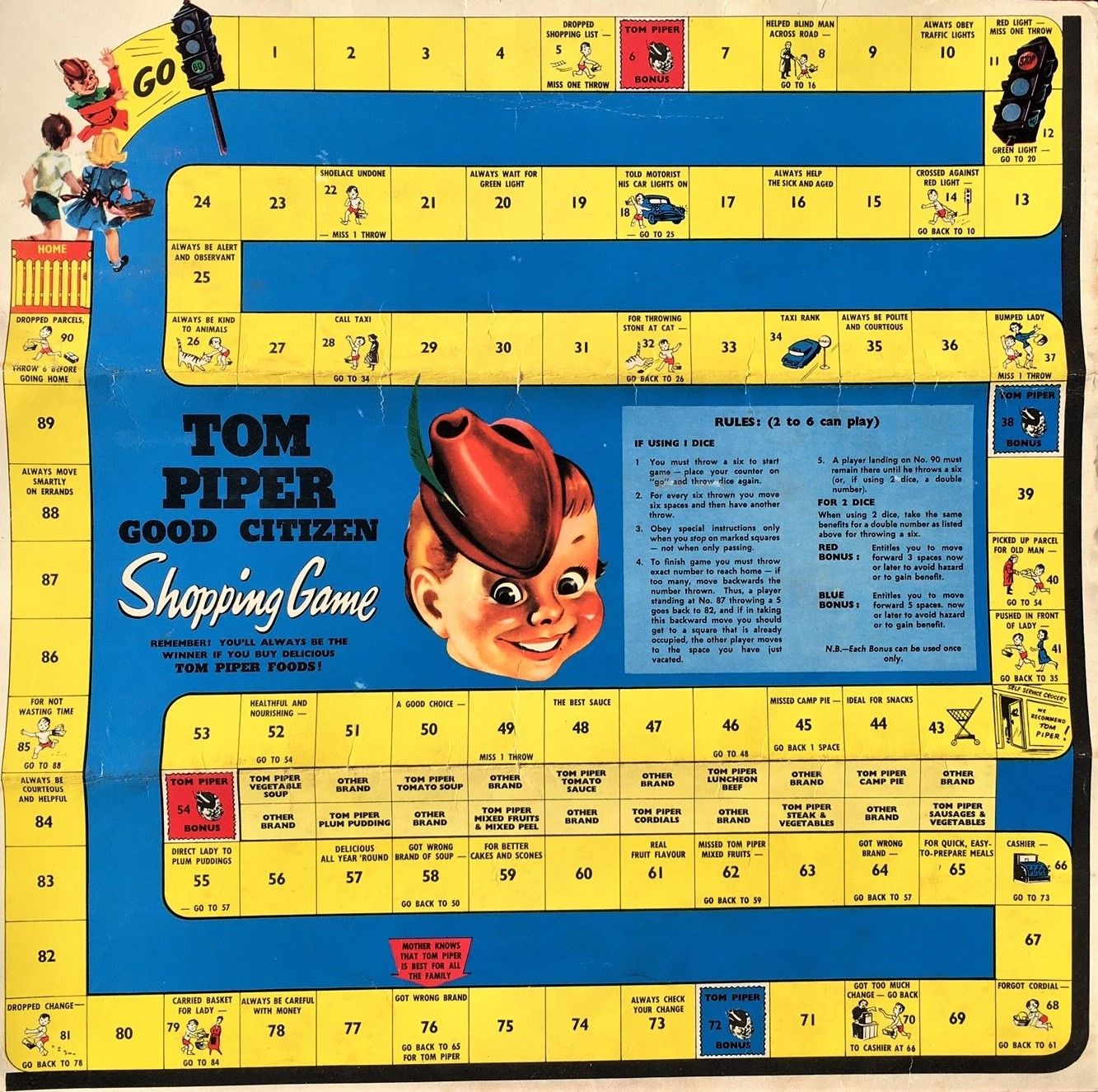 Tom Piper Good Citizen Shopping Game