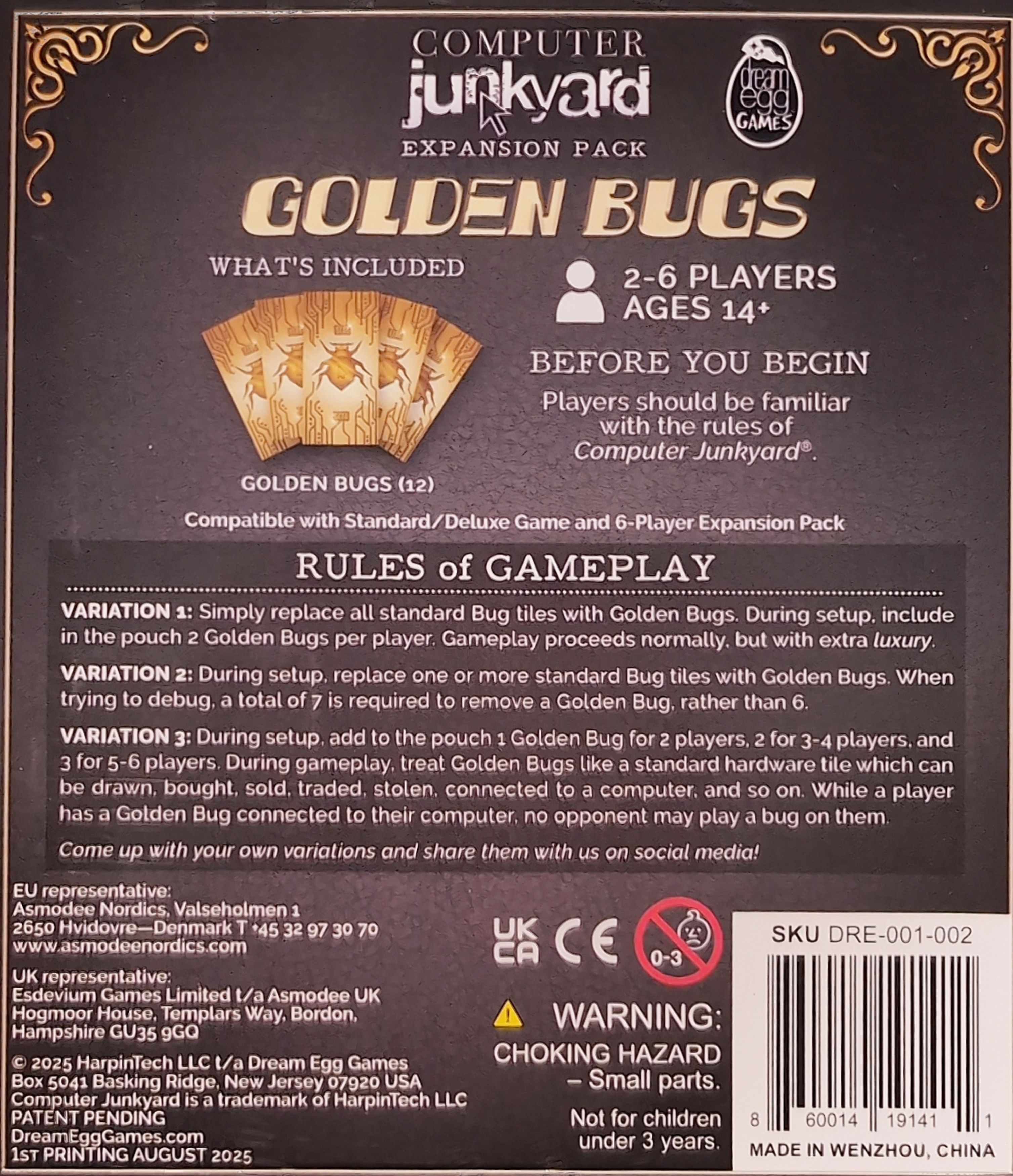 Computer Junkyard: Golden Bugs Expansion Pack