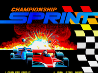 Video Game: Championship Sprint