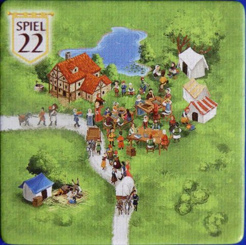 Carcassonne: Bonusplättchen Spiel 2022 image