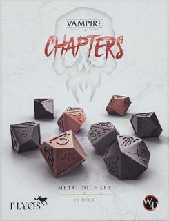 Vampire: The Masquerade – CHAPTERS: Metal Dice Set