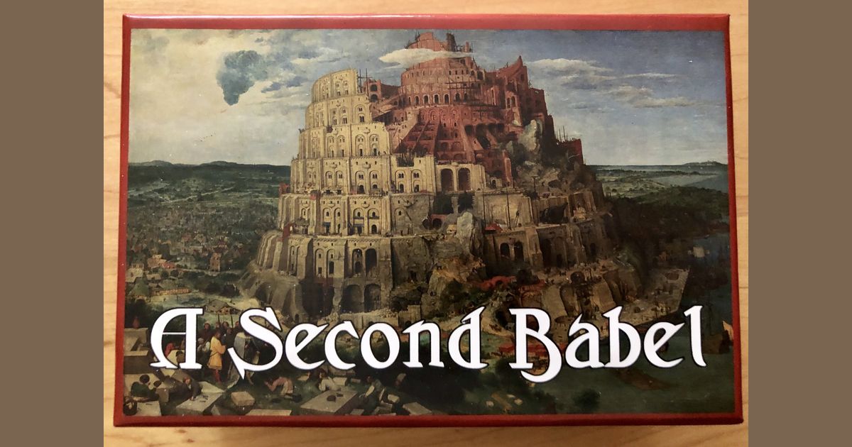 The rules for A Second Babel | A Second Babel