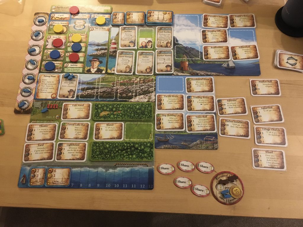 Nusfjord BOARD GAME 