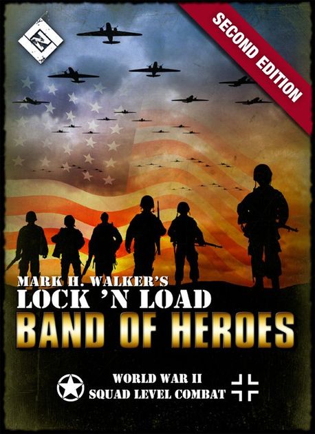 Lock N Load Band Of Heroes Board Game Boardgamegeek