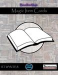RPG Item: Boundless Magic: Magic Item Cards