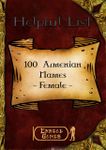 RPG Item: 100 Armenian Names - Female