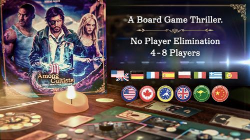 Among Cultists Board Game A Social Deduction Thriller