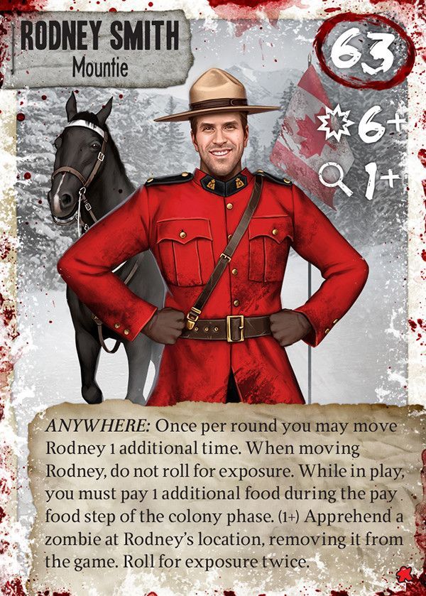Dead of Winter: Rodney Smith box art