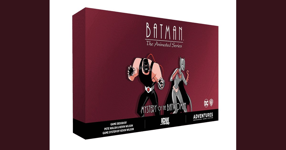 Batman The Animated Series Adventures Mystery Of Batwoman Expansion Board Game Boardgamegeek