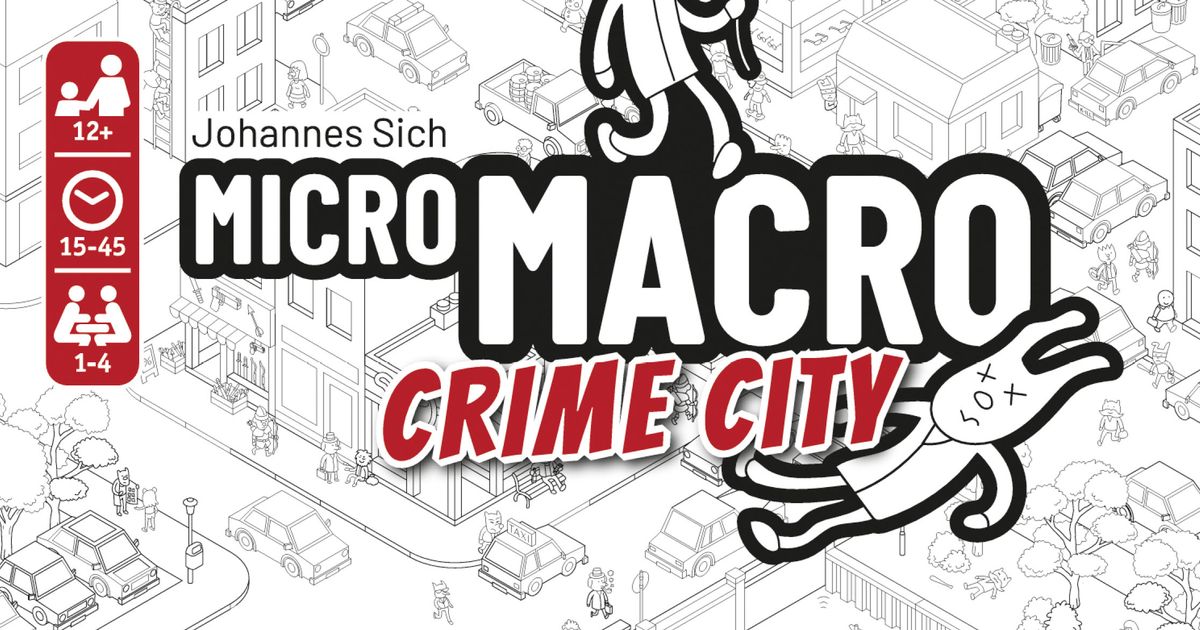 MicroMacro: Crime City, Board Game