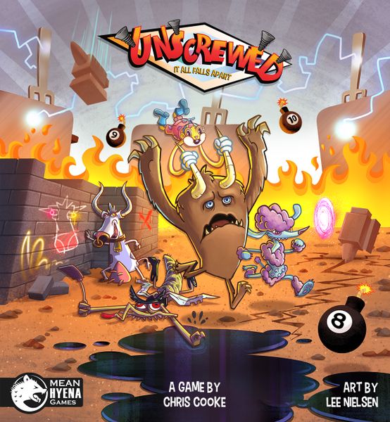UNSCREWED Box Art - Provided by publisher