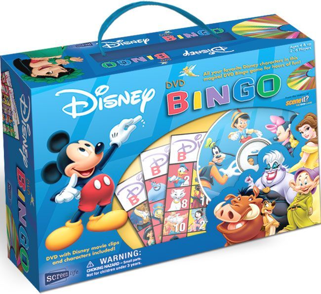 Disney DVD Bingo