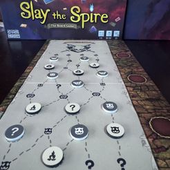 Slay the Spire: LaserLand Progression Map Tokens