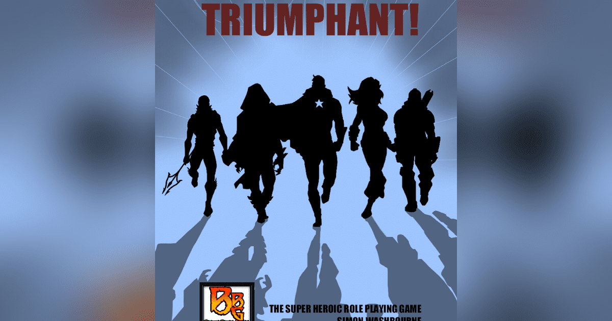 Triumphant! The Super Heroic Role Playing Game | RPG Item | RPGGeek