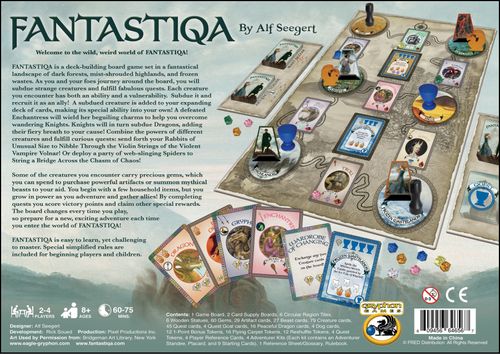 Board Game: Fantastiqa: The Rucksack Edition