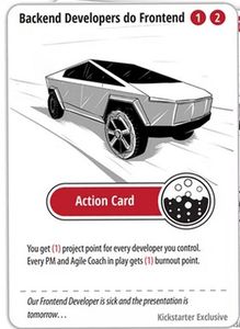 IT Startup: Backend Developers do Frontend Promo Card