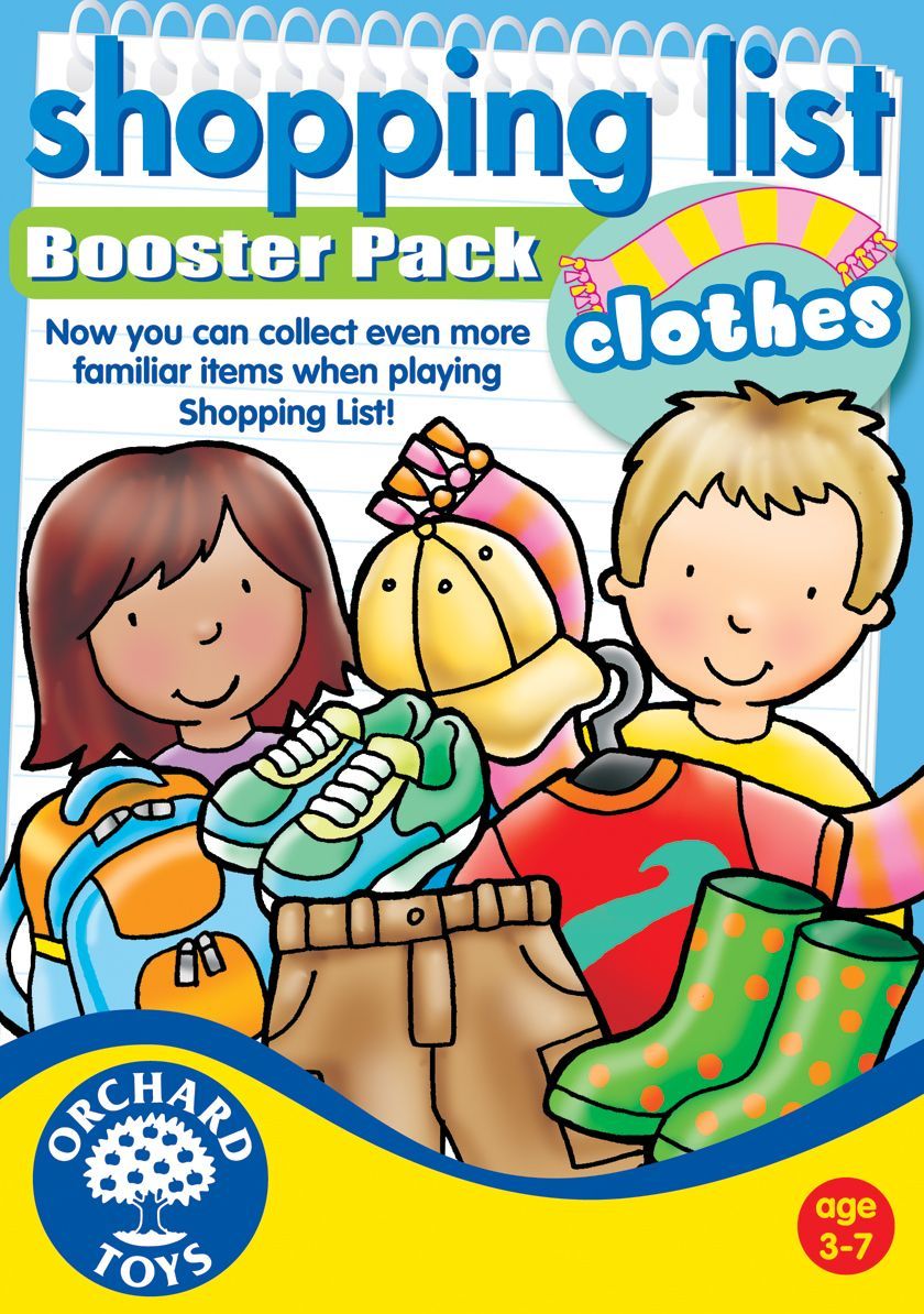 Shopping List Booster Pack: Clothes