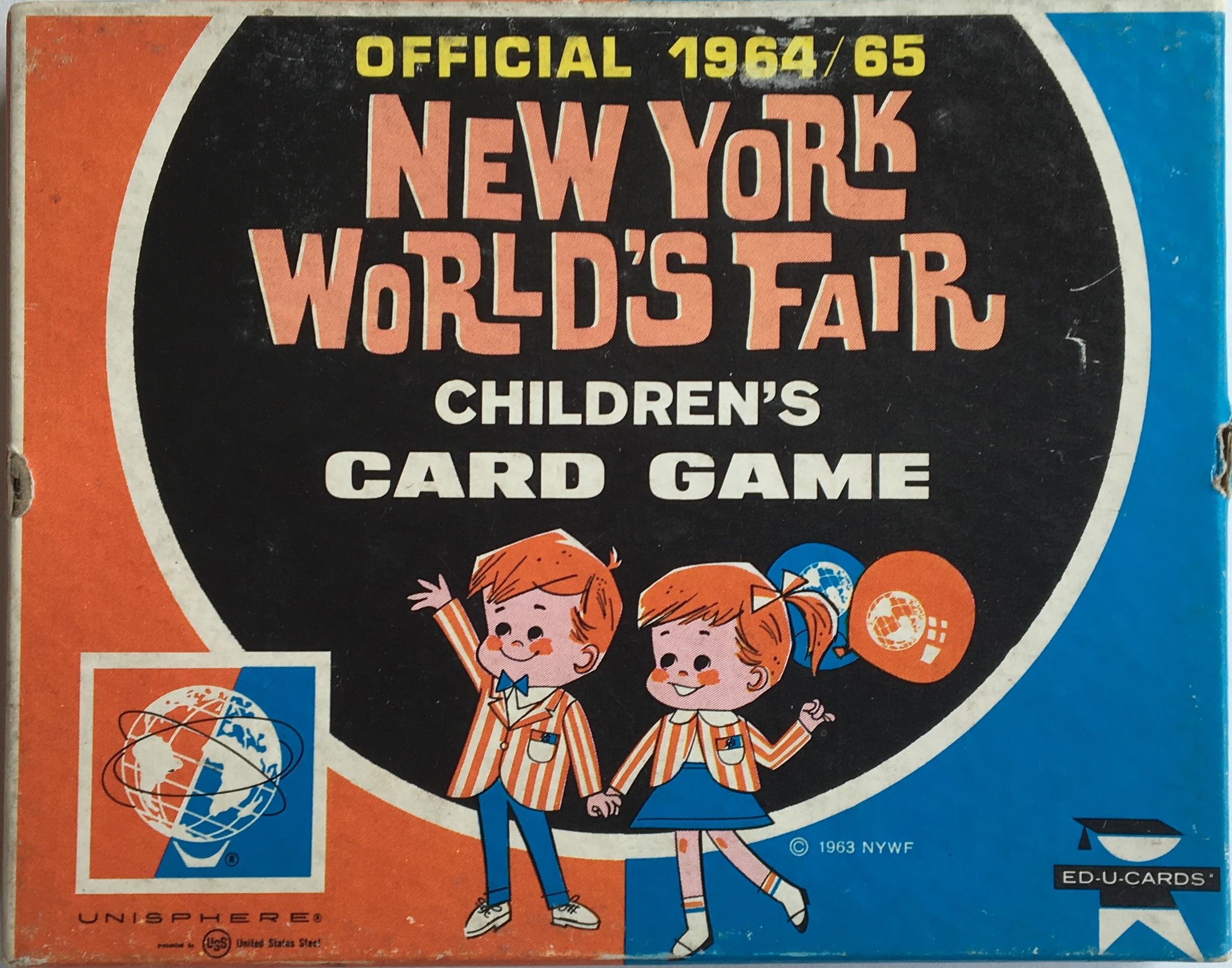 New York World's Fair Children's Card Game cover art